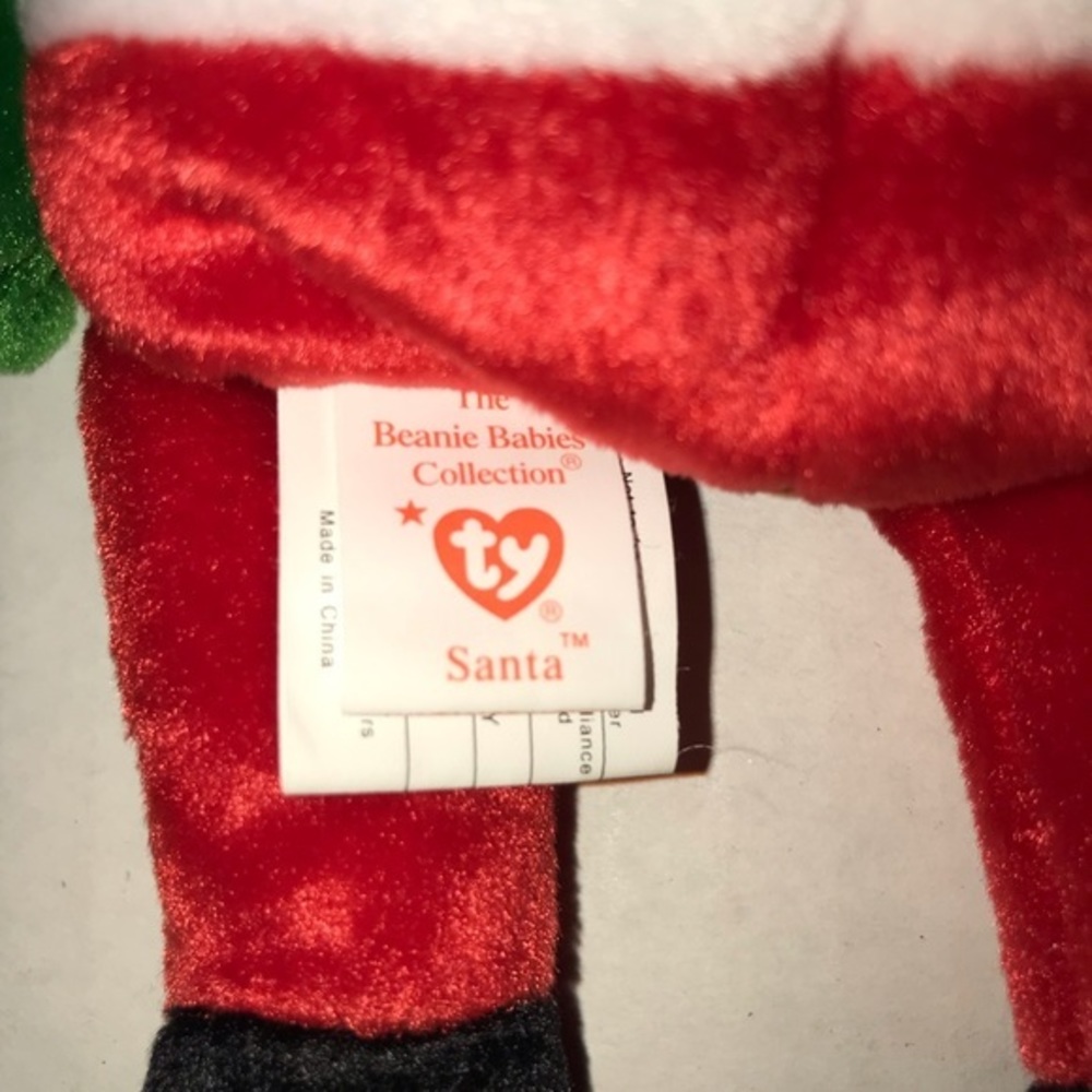 TY Santa‎ Beanie Baby - Picture 3 of 6